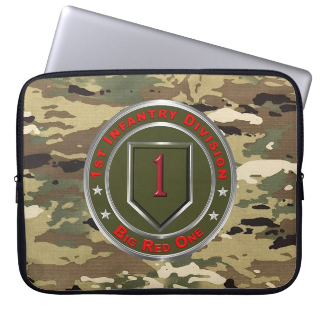 Första infanteriet laptop fodral (Framsidan)