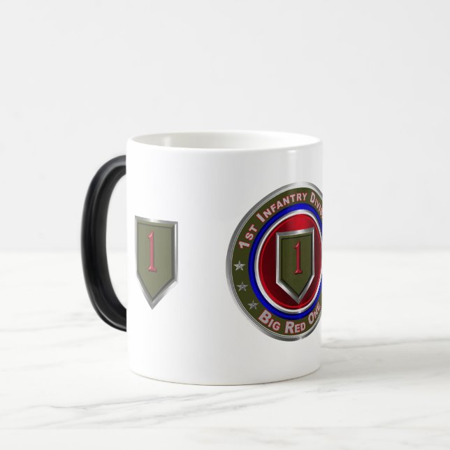 Första infanteriet magisk mugg (Framsida vänster)