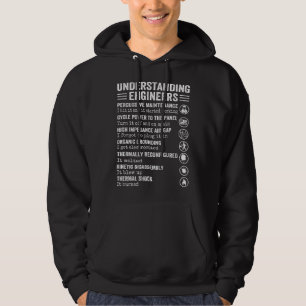 förstå ingenjör hoodie