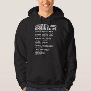 förstå ingenjör hoodie