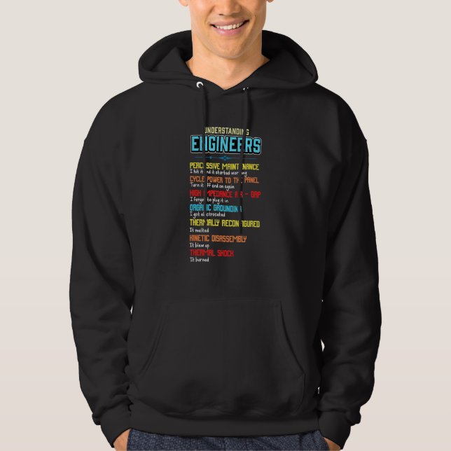 Förstå Ingenjör och teknik Hoodie (Framsida)