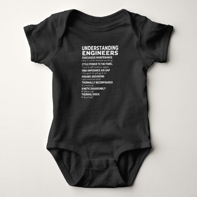 förstå ingenjör t shirt (Framsida)