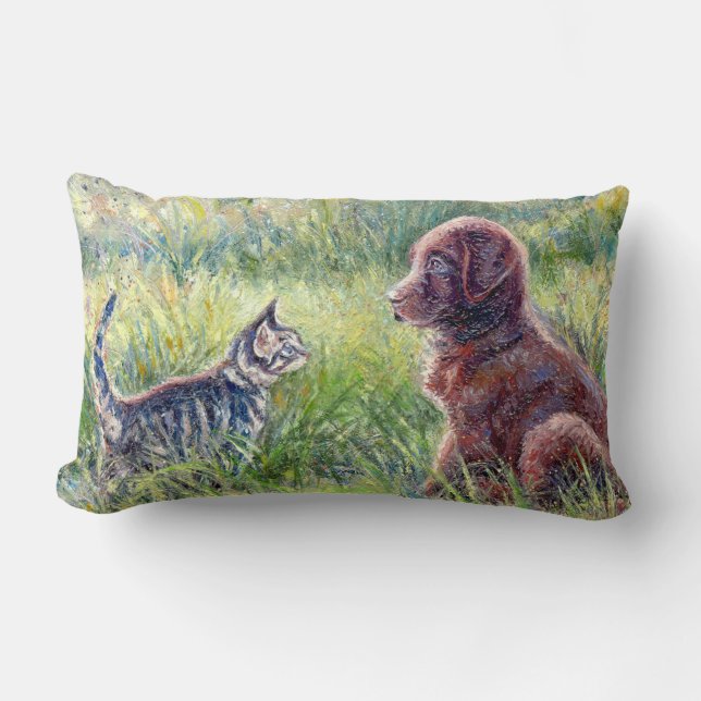 "Första introduktionen" Lumbarkudde (Framsida)