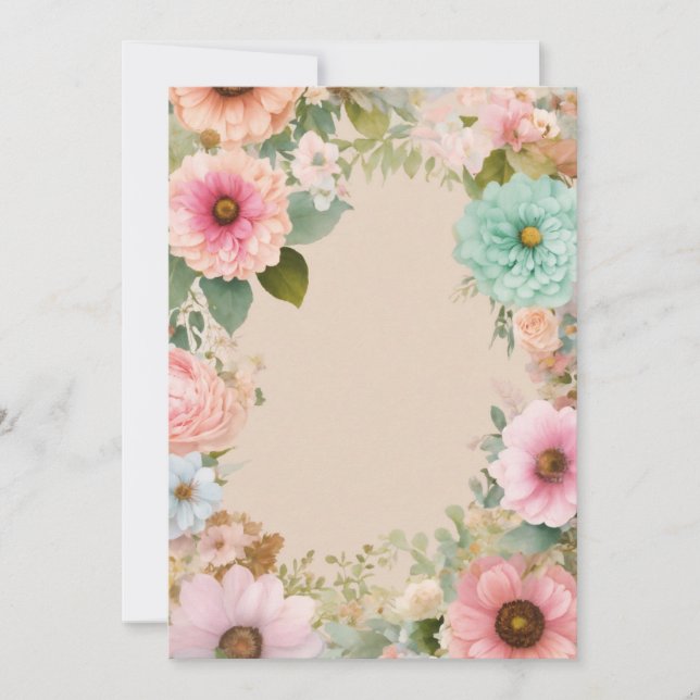 "Första intrycket: inbjudan till Elegant bröllop" (Framsida)