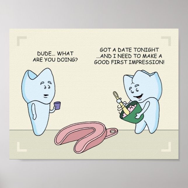 "Första intrycket" poster (Framsidan)