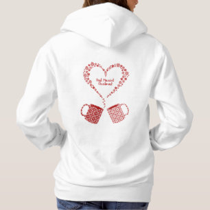 Första jul att gifta sig muggpersonlig t shirt