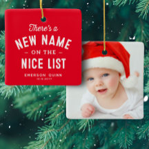 Första jul, baby, söt röd bild