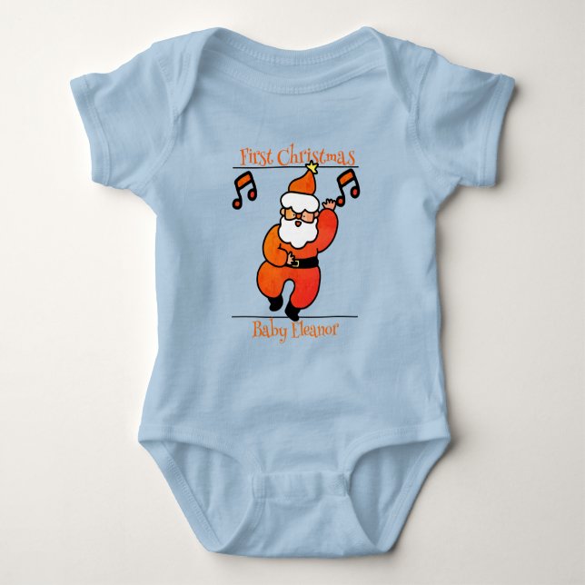 Första jul, baby t shirt (Framsida)