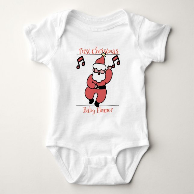 Första jul, baby t shirt (Framsida)