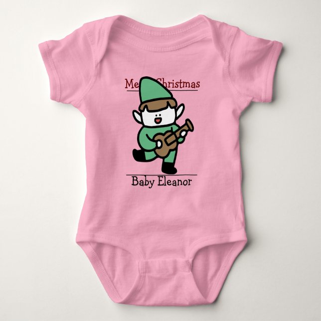 Första jul, baby t shirt (Framsida)