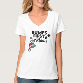 Första jul för moderskapbulor t shirt