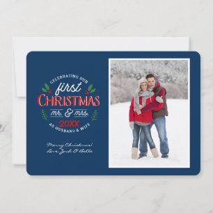 Första jul, fotografi av Mr & Mrs Circle 1 Julkort