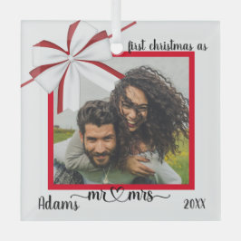 Första jul Gift Anpassningsbar jul Ornamet Julgransdekoration