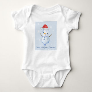 Första jul i baby t shirt