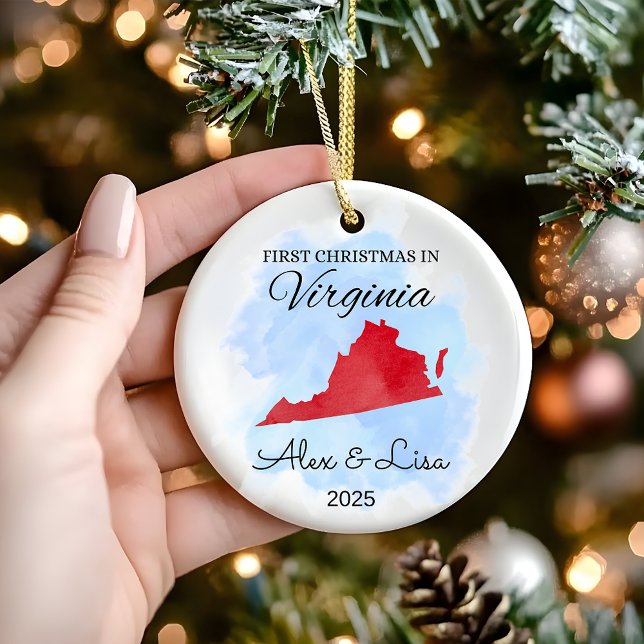Första jul i delstaten Virginia Ornament (Skapare uppladdad)