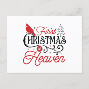 Första jul i himlen vykort