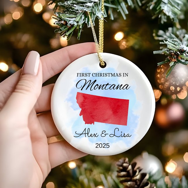 Första jul i Montana-staten Ornament (Skapare uppladdad)