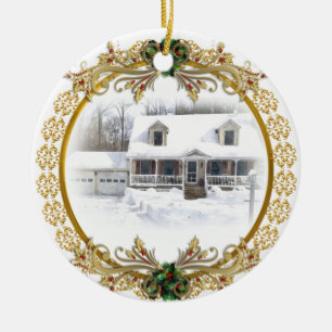 Första jul i New Home Ornament