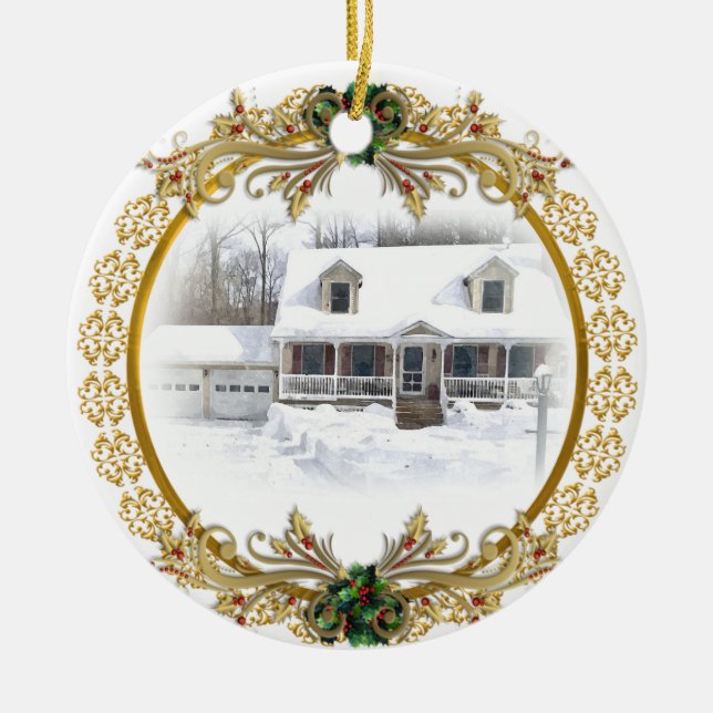 Första jul i New Home Ornament (Framsidan)