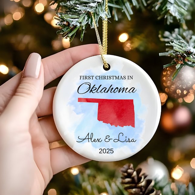 Första jul i Oklahoma-staten Ornament (Skapare uppladdad)