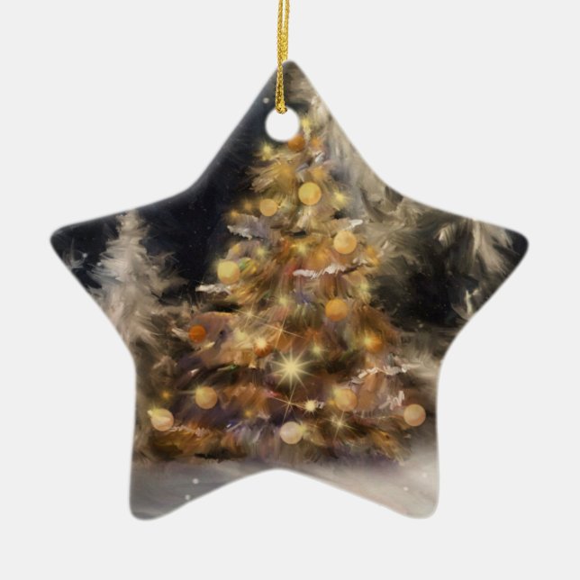 Första jul i Whispering Gräs Ornament (Framsidan)