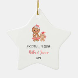 Första jul som Big Sister Cute Ornament
