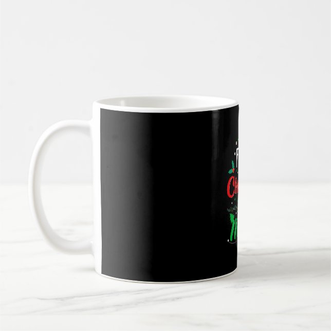 Första jul som en Mamma-jul Kaffemugg (Vänster)