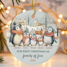 Första jul som familj med fem Anpassningsbars jul