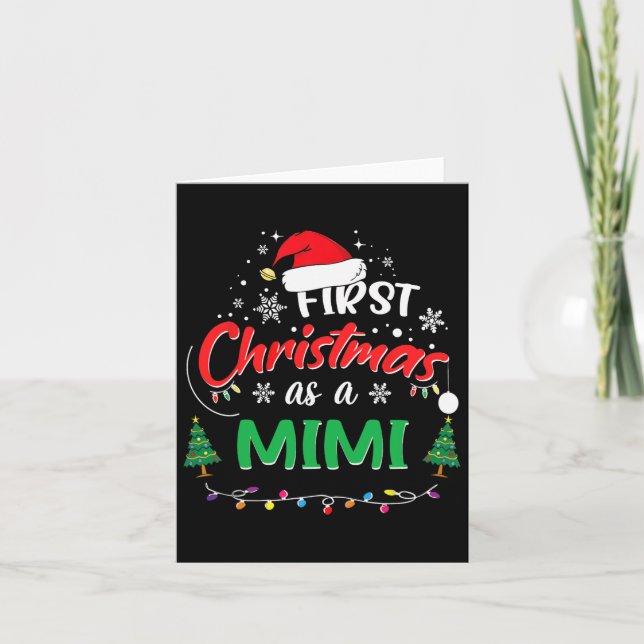 Första jul som första julmatchning kort (Framsida)