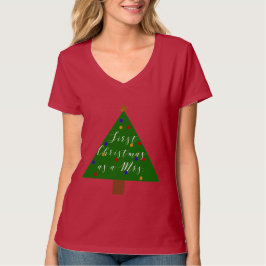 Första jul som fru t shirt