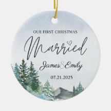 Första jul som gift prydnadsföremål, Bröllop Gift