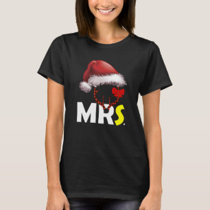 Första jul som Herr och Fru kvinna T-tröja T Shirt