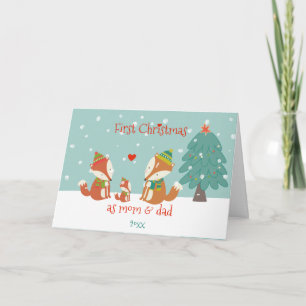 Första jul som Mamma & Pappa - Teklandskogar Kort