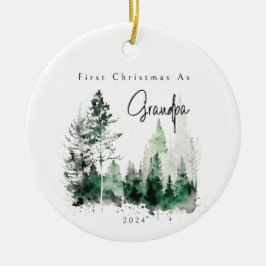 Första jul som morfar Helgdag Ornament