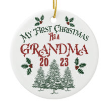 Första jul som mormor