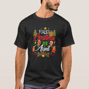 Första jul som Moster-familjen matchar Pajama Xma T Shirt