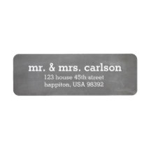 Första jul som Mr. & Mrs Chalkboard |