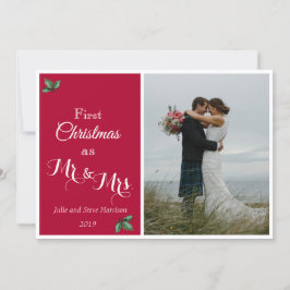 Första jul som Mr. & Mrs Photo