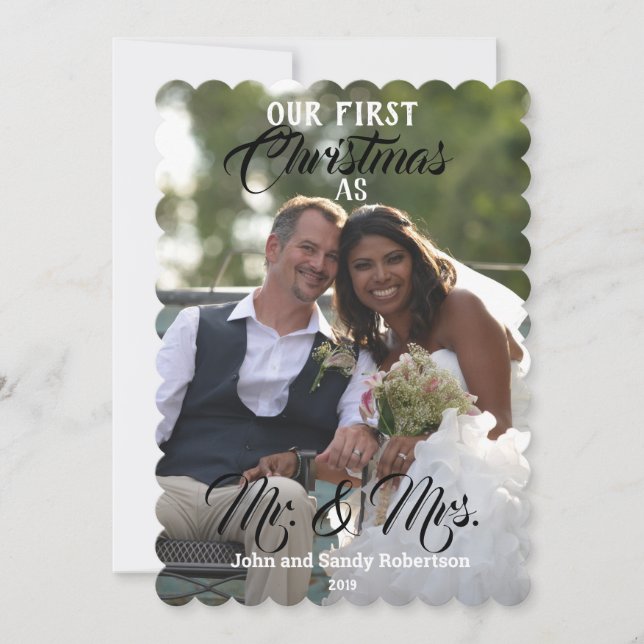 Första jul som Mr. & Mrs Photo (Framsida)