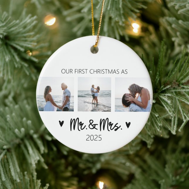 Första jul som Mr. och Ornament (Träd)