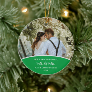Första jul som Mr. och Ornament
