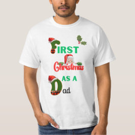Första jul som PAPPA-helgdag T Shirt