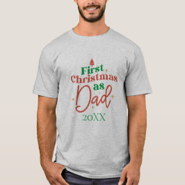 Första jul som Pappa Ny pappa T Shirt