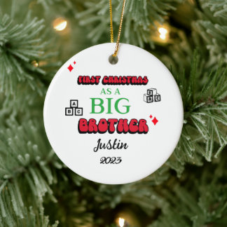 "Första jul som storebror" Ornament