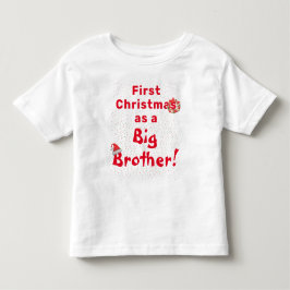 Första jul syskon Barn T-shirt