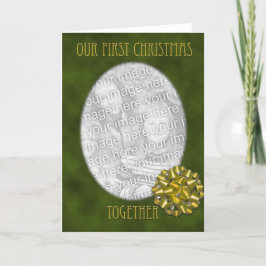 Första jul Tillsammans med Bow Helgkort