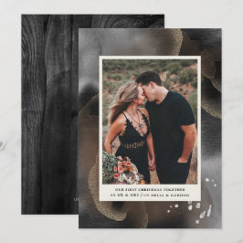 Första jul tillsammans med fotokort inbjudningar