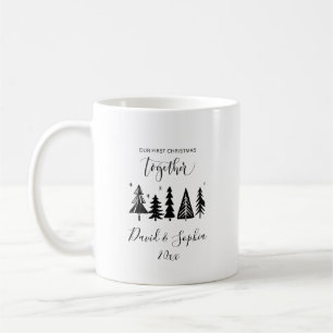 Första jul tillsammans Mugg - Anpassade namn och å
