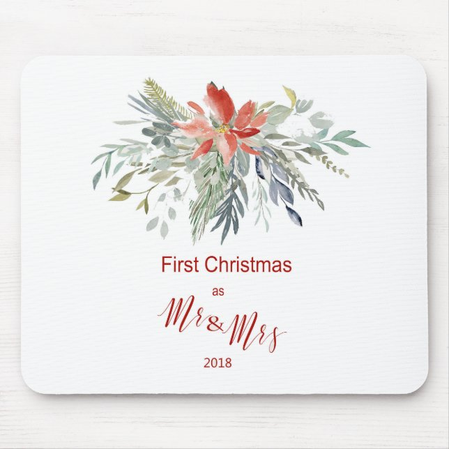 Första jul Tillsammans som Mr & Mrs. Musmatta (Framsidan)