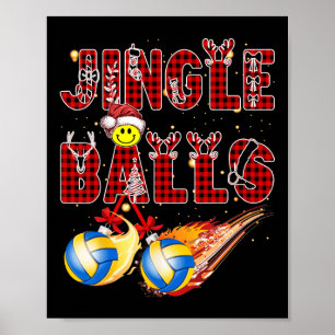 Första Julafton som en Pappa-jingle Volleyball Pap Poster